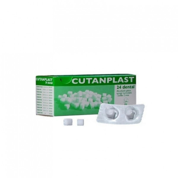 Кутанпласт Дентал (CUTANPLAST Dental), стерильна гемостатична желатинова губка, що розсмоктується