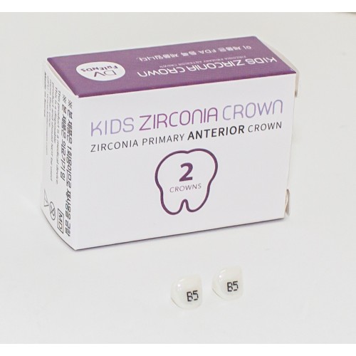 Дитячі коронки цирконієві Kids Crown (2 шт)