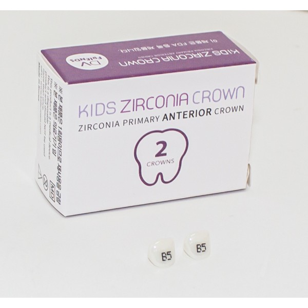 Дитячі коронки цирконієві Kids Crown (2 шт)