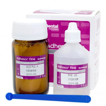Адгезор Файн (Adhesor® Fine)  -  модифікований  тонкозернистий цинк-фосфатний цемент