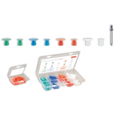 Flexi Snap Kit,набор полировальных головок (50шт), Edenta
