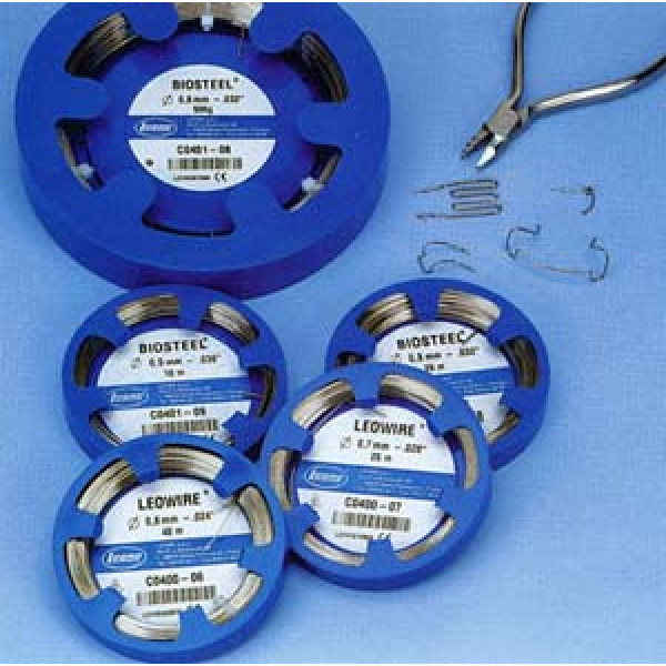 Проволока ортодонтическая LEOWIRE C0400-06, 0,6мм-.024,40м, LEONE S.p.a.