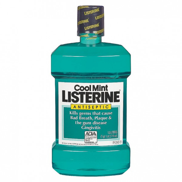 Средство для ежедневного ополаскивания рта "Листерин" (Listerine Cool Mint) , 1.5 л 